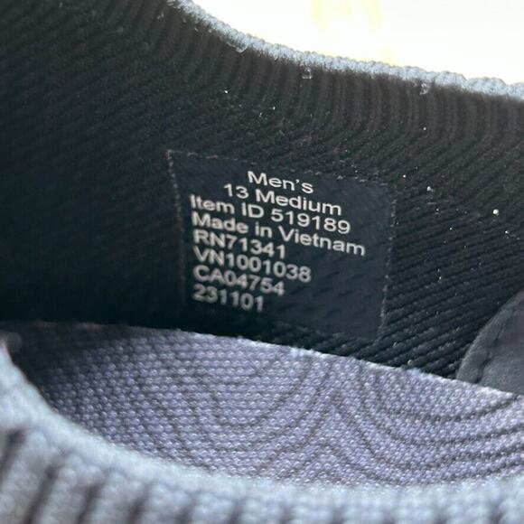 LL‎ Bean Dirigo Men's Size 13 Black Sneakers Slip On Shoes Comfort 519189 - Picture 9 of 9